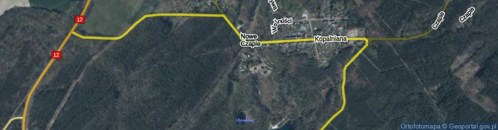 Zdjęcie satelitarne Łęknicka ul.